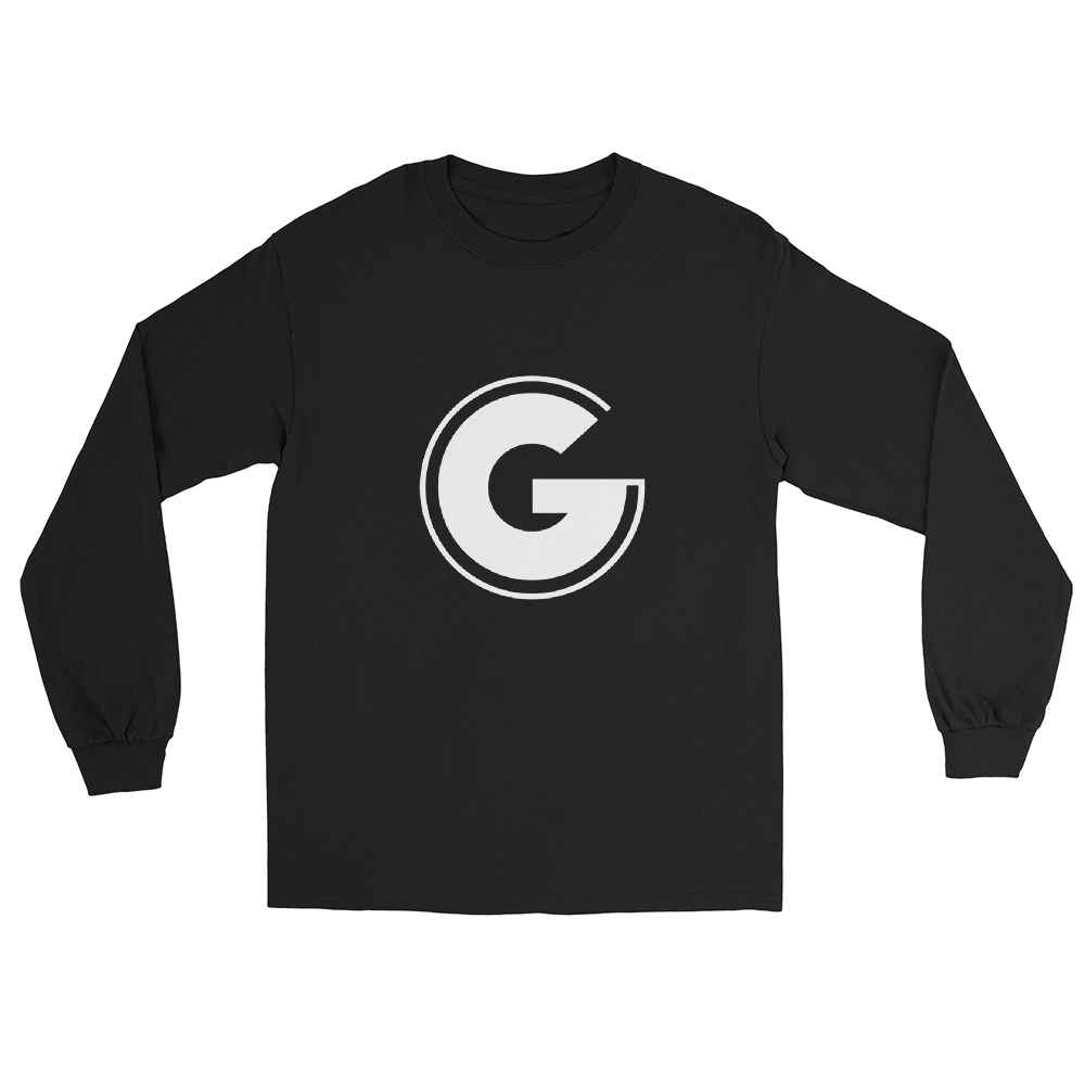 GameGrooves White Logo Long Sleeve Shirt