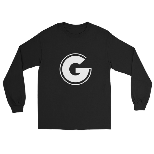 GameGrooves White Logo Long Sleeve Shirt