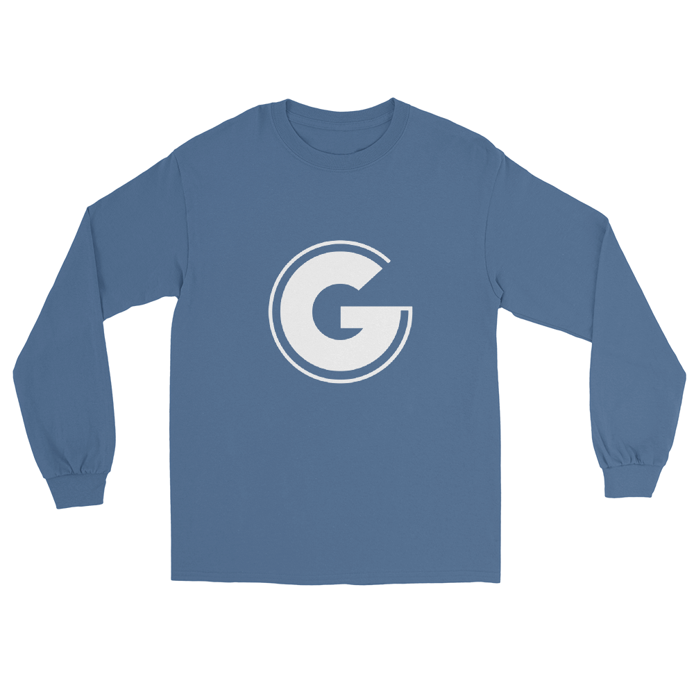 GameGrooves White Logo Long Sleeve Shirt