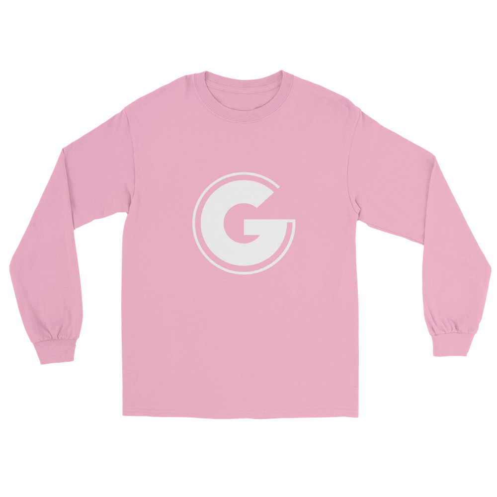 GameGrooves White Logo Long Sleeve Shirt