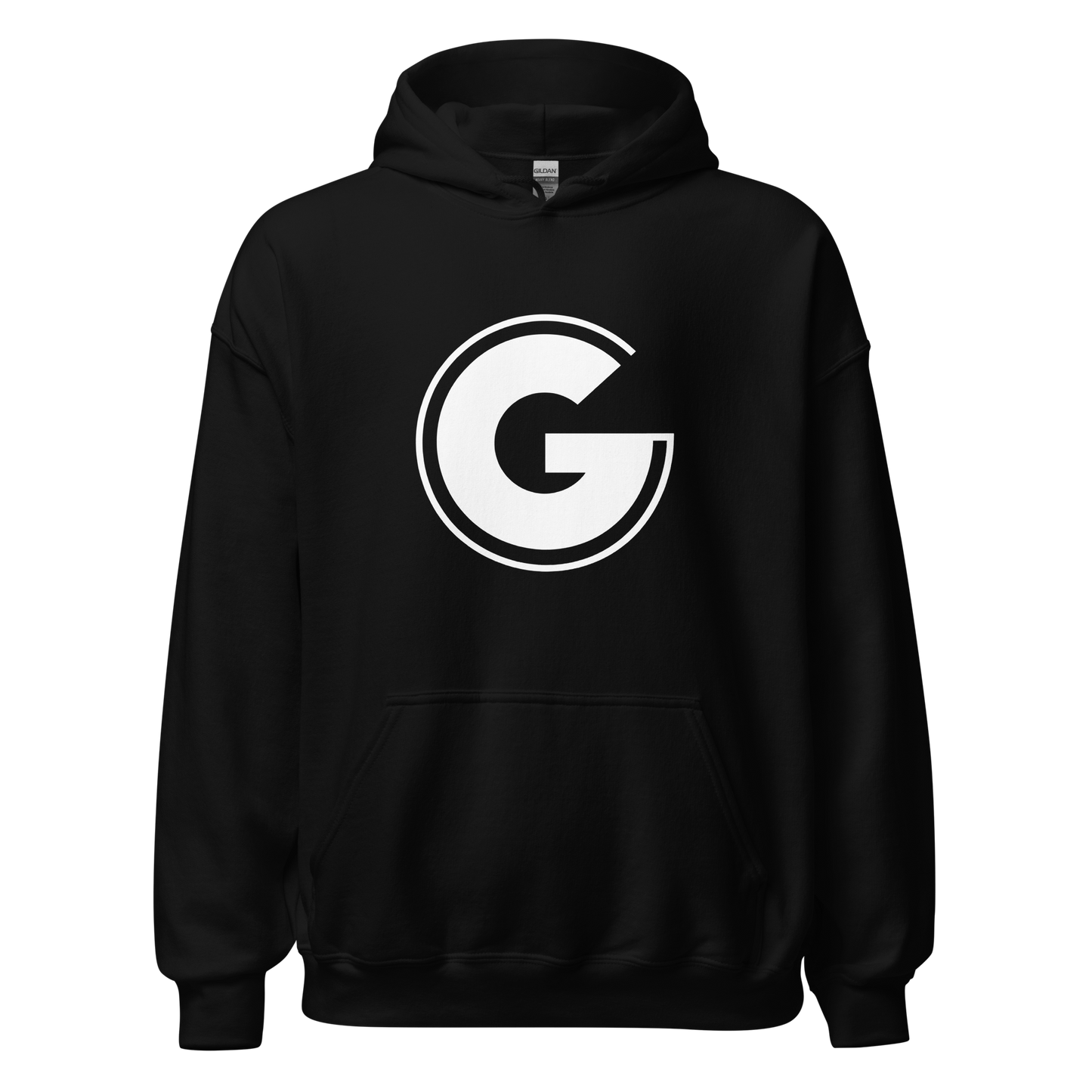 GameGrooves White Logo Hoodie