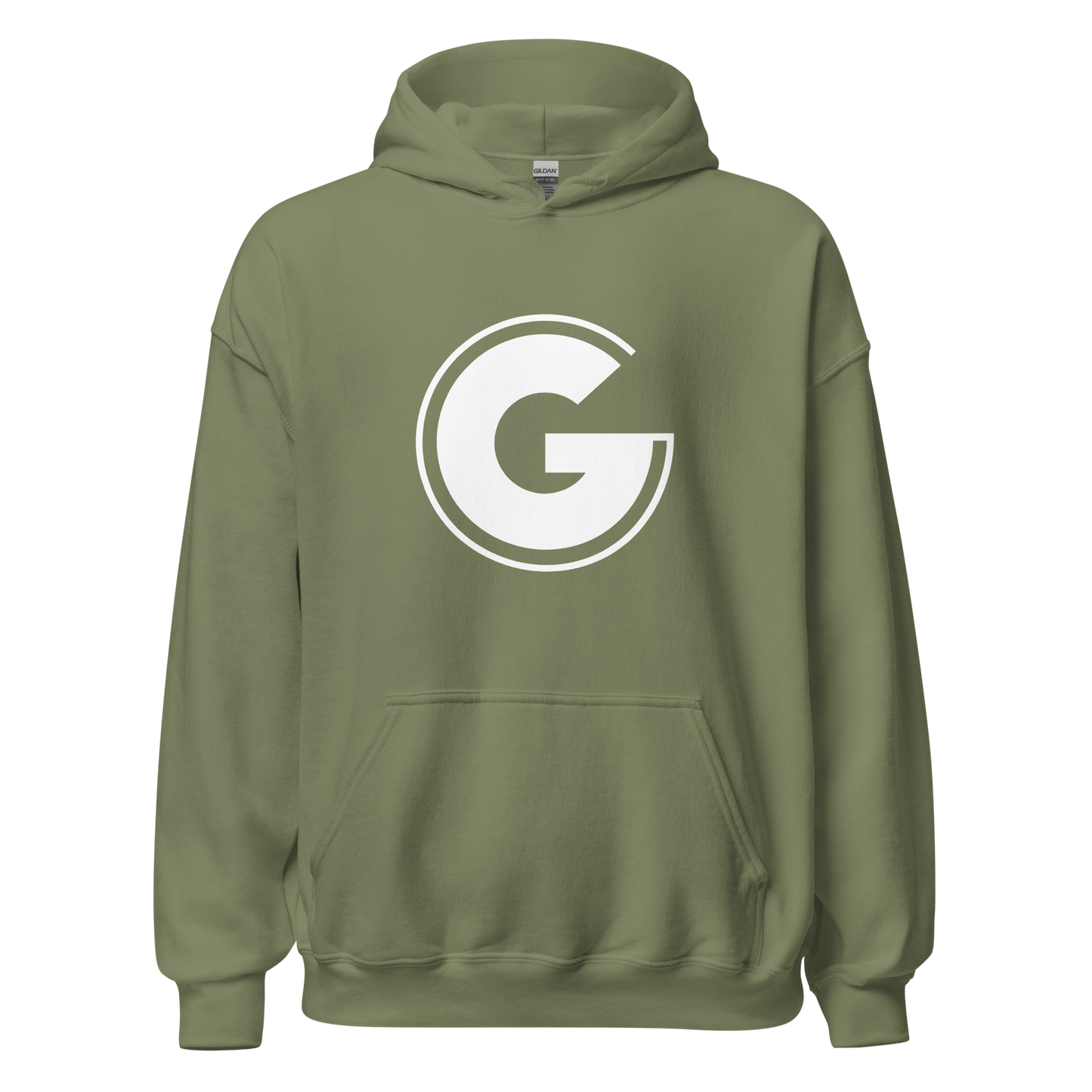 GameGrooves White Logo Hoodie